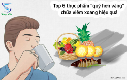 Top 6 thực phẩm  chữa viêm xoang hiệu quả “quý hơn vàng” không cần dùng thuốc tây