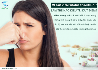 Vì sao viêm xoang mũi có mùi hôi? Làm thế nào điều trị dứt điểm?